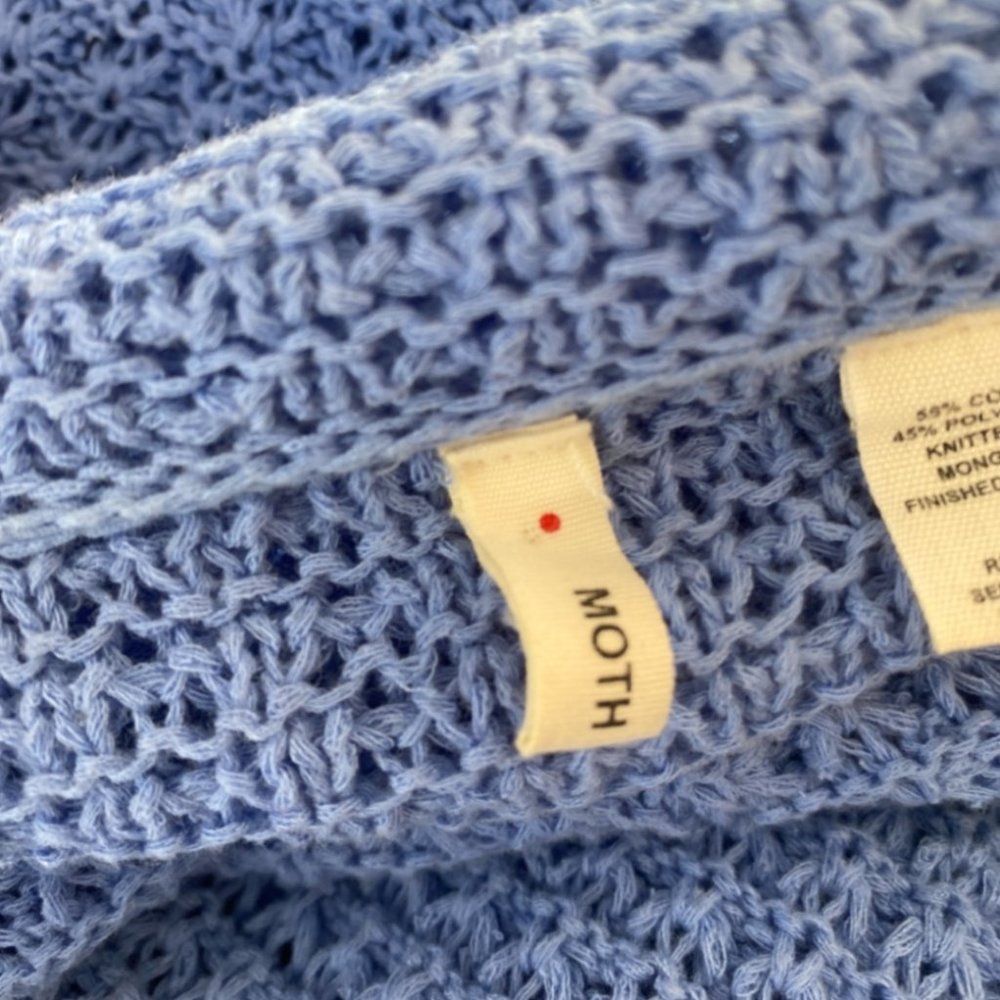 SOLD Anthropologie Moth Cardigan Sweater Medium - Picture 4 of 7